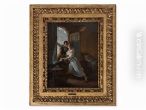 The Last Kiss by Jean-Baptiste Lecoeur