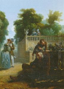 Les Agrements De La Promenade by Jean-Baptiste Lecoeur