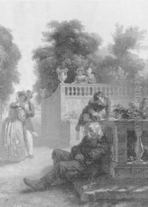 Le Divertissement Dans Le Parc by Jean-Baptiste Lecoeur