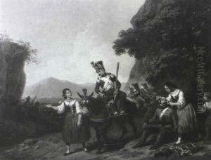 Le Repos Des Soldats by Hippolyte Lecompte
