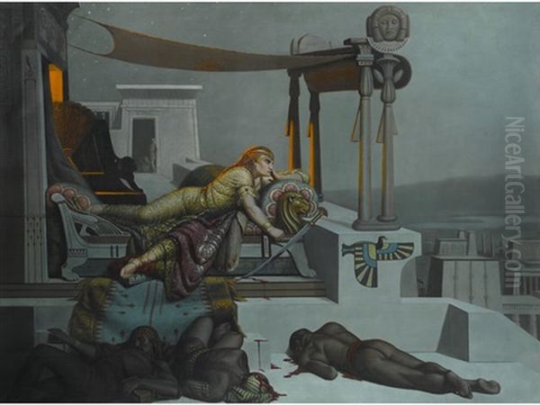 The Bearers Of Bad News by Jean Jules Antoine Lecomte du Nouy