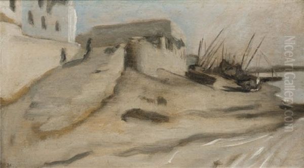 Bateaux Sur La Plage, Egypte - view 1