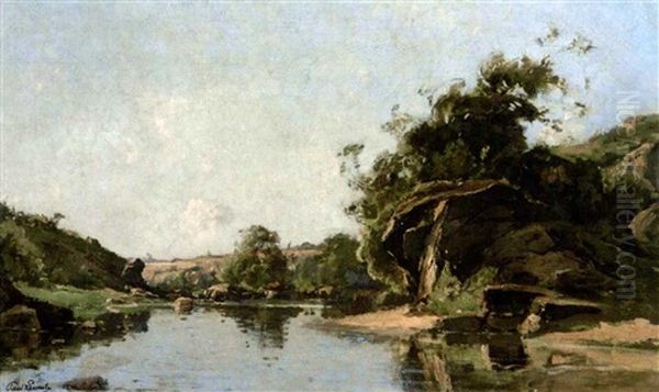 Flusslandschaft - view 1