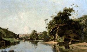 Flusslandschaft Flusslandschaft