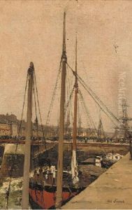 Vessels Moored In Harbour