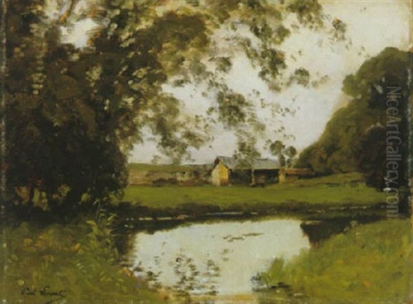 Landschaft Mit Gewasser Und Gehoft - view 1