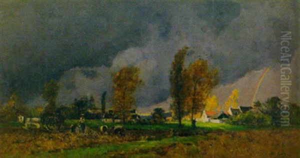 Abziehendes Gewitter - view 1