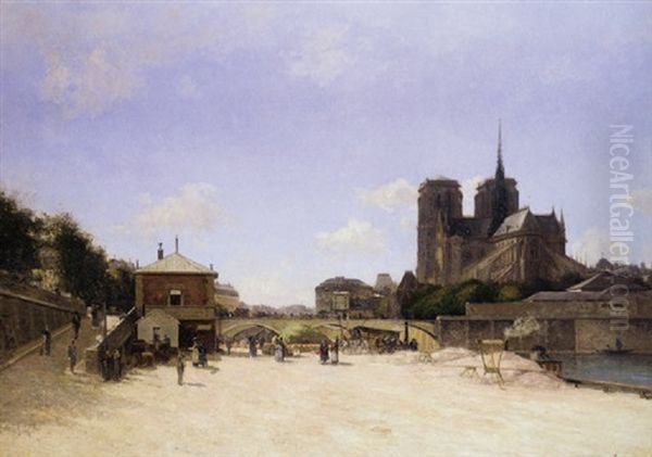 Bord De Seine A Paris - view 1