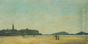 Paysage Cotier En France by Paul Lecomte