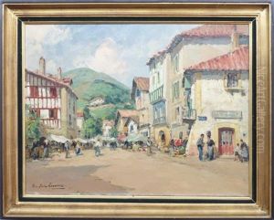 Village Dans Le Pays Basque