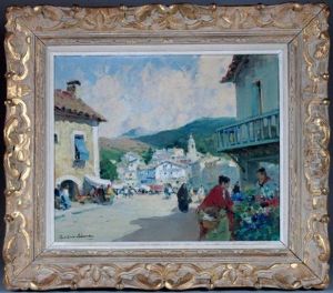 Village Dans Le Pays Basque