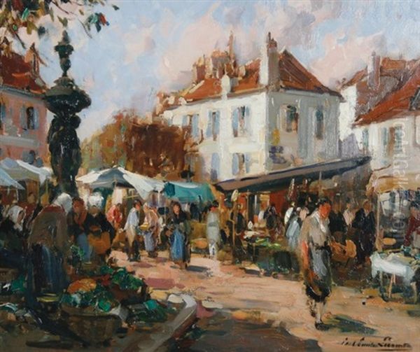 French Market Scene - view 1