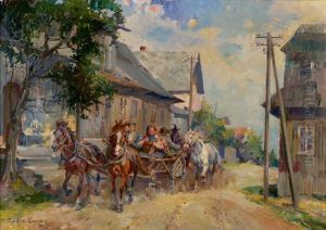Kutschfahrt Durch Die Stadt