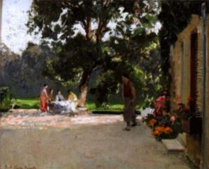 Dejeuner Devant La Villa