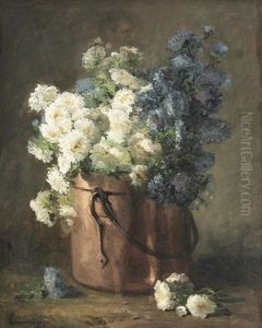 Blumenstillleben by Victor Lecomte