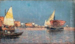 Veduta Di Chioggia by C. Bellini