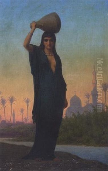 Orientalische Wassertragerin - view 1