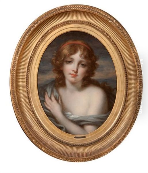 Portrait De Jeune Fille Au Bandeau - view 1