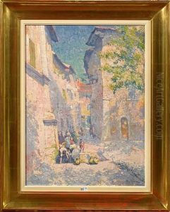 Ruelle Animee Dans Le Vieux Menton