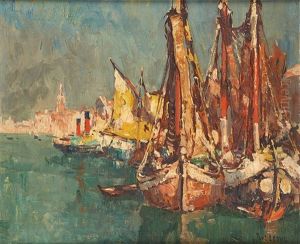 Voiles Latines A Venise by Paul Leduc