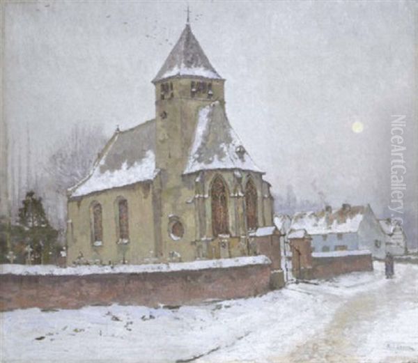 Traversee Du Village Sous La Neige - view 1