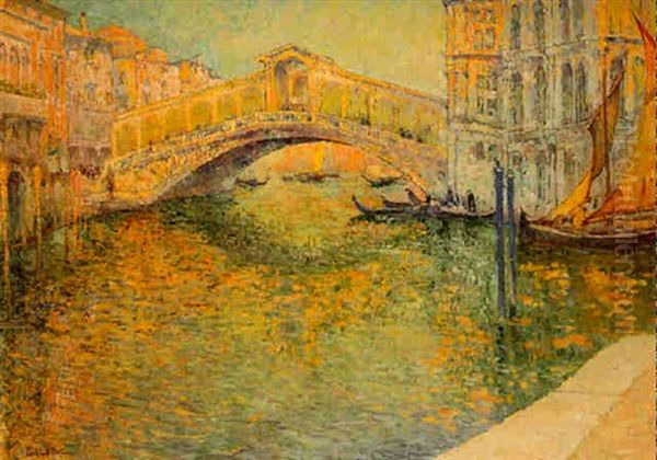 Le Pont Des Soupirs A Venise - view 1