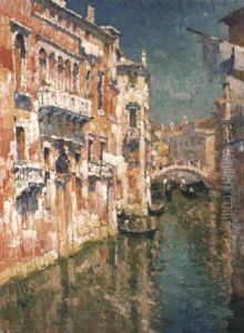 Gezicht Op Venetie