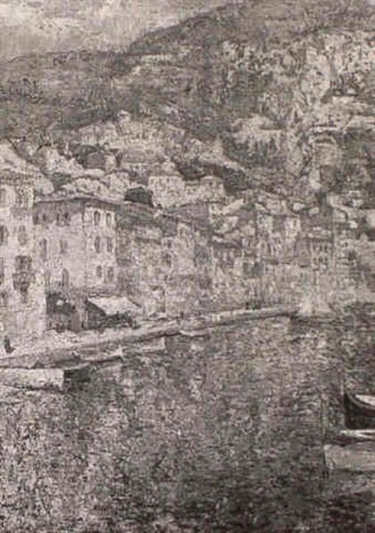 Le Quai Courbet A Villefranche-sur-mer - view 1