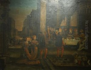 Salome Und Die Enthauptung Von Johannes Demtaufer by Gentile Bellini