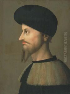 Portrait D'un Homme Barbu by Gentile Bellini