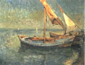 Barques A Martigues by Paul Leduc