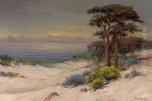 Carmel Beach by Bertha Stringer Lee