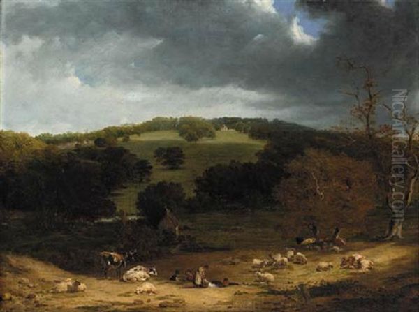 Midday Break On The Pasture - view 1