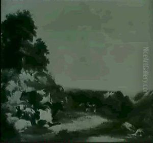Im Schottischen Hochland by Frederick Richard Lee, R.A.
