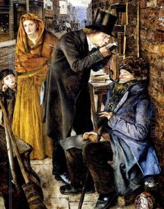 The Bookstall by John Theophilus Lee