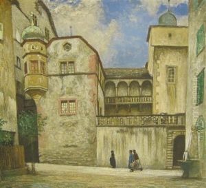 Swiss Chateau by Sydney Lee