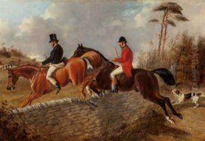 Taking The Wall by John Leech