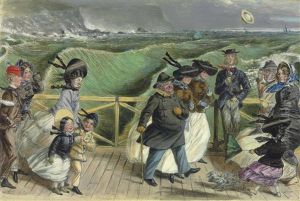 A Nice Bracing Day At The Sea-side