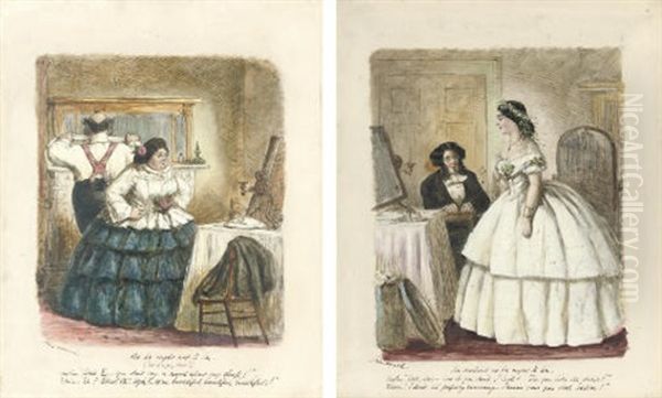 The Husband As He Ought To Be (+ As He Ought Not To Be; Pair) - view 1