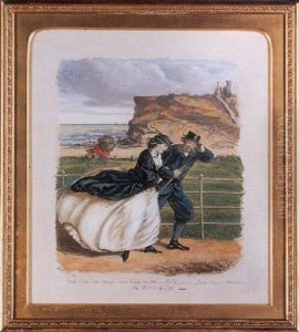 In The Witching Time Of Life - Some Like One Thing, And Some Like Another, For Example, Jack Likes A Blow On The North Cliff by John Leech