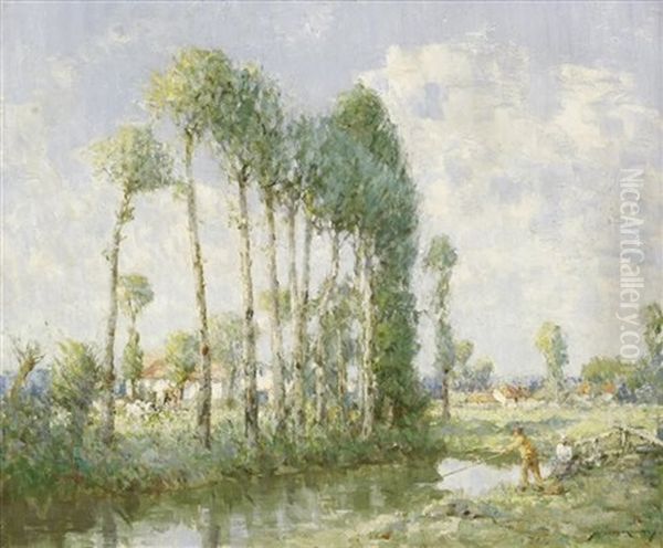 'the River Durdant, Normandy' - view 1
