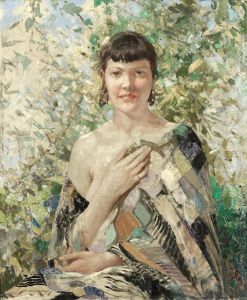 Portrait Of A Young Lady by William Lee-Hankey