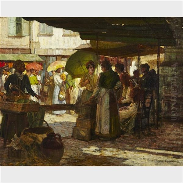 An Outdoor Market - view 1
