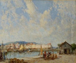 Landing Mussels At Honfleur