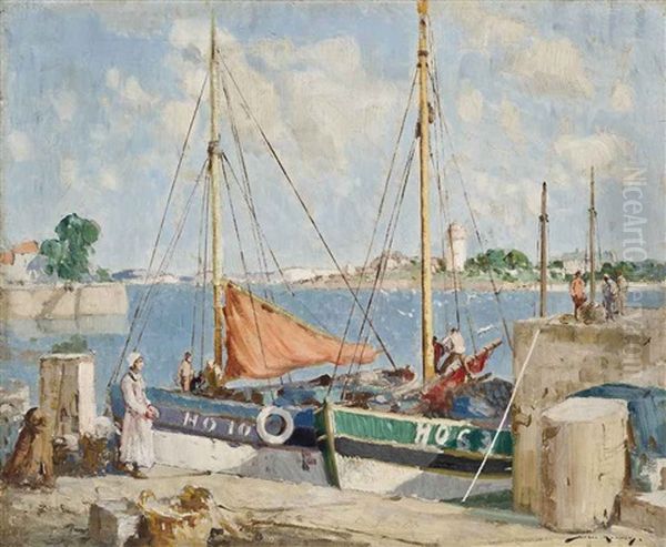 After The Catch, Honfleur - view 1