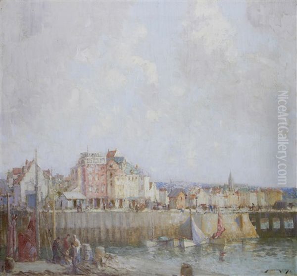 Dieppe Harbour - view 1