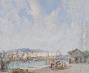 Landing Mussels, Honfleur