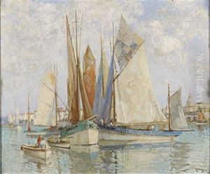 Drying Sails, Concarneau