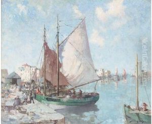 Honfleur by William Lee-Hankey