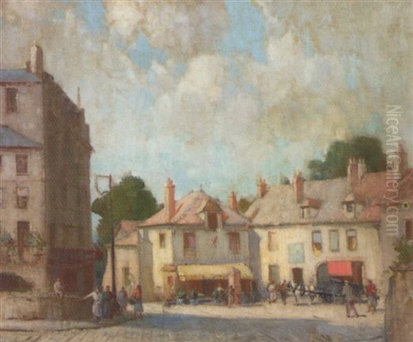 Return From Market, Moret-sur-loire - view 1